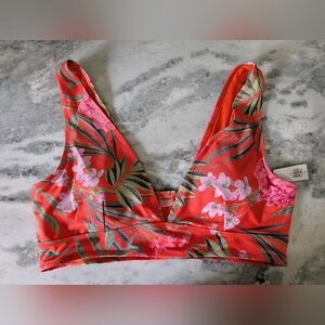 Old Navy Floral Bikini Top NWT - size XXL